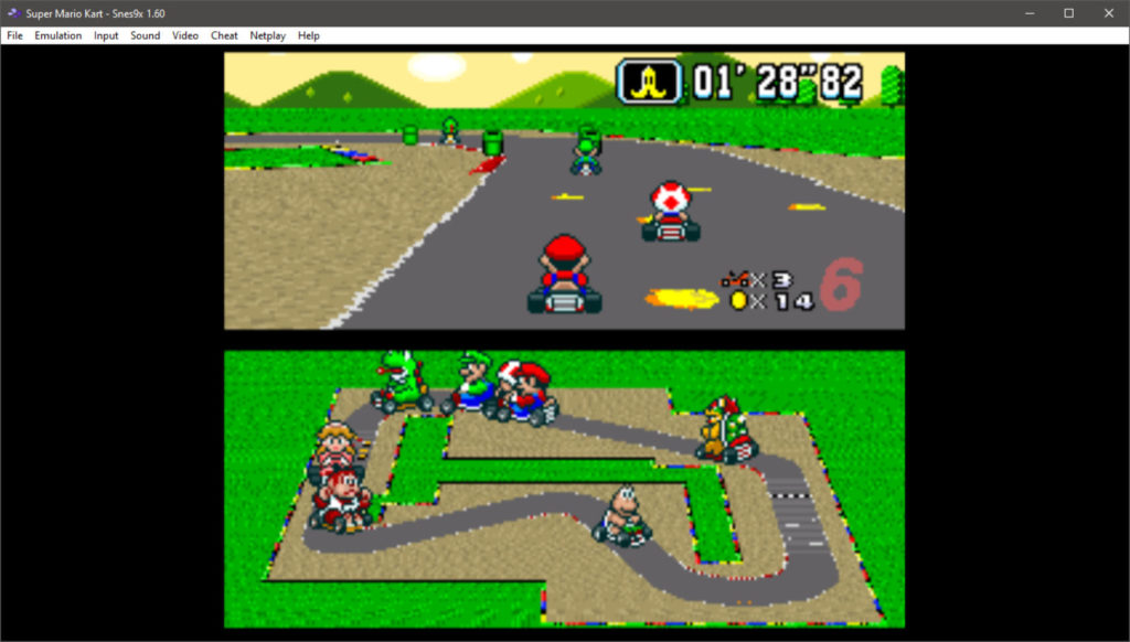 Snes9x Game Super Mario Kart