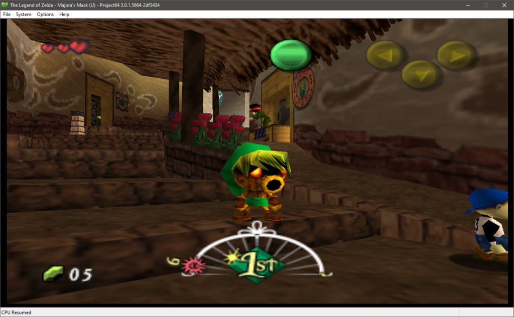 Project64 game The Legend of Zelda - Majora's Mask