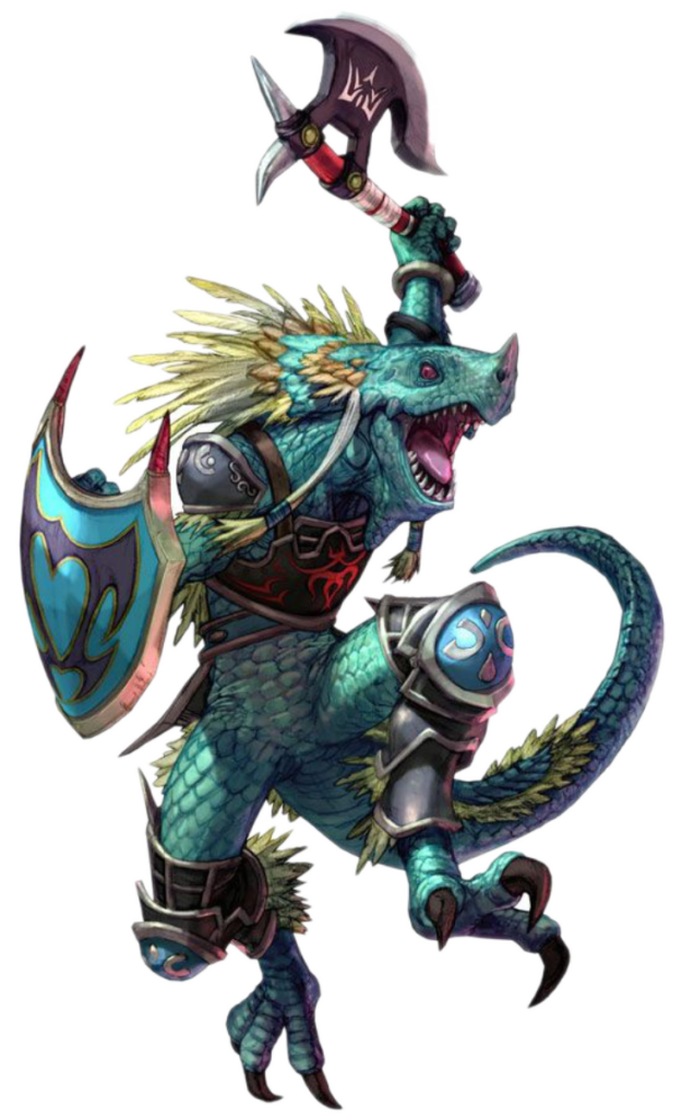 Soulcalibur character Lizardman