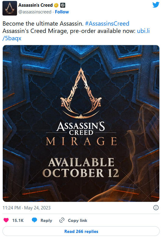 Assasin's Creed Mirage Ubisoft Emutori