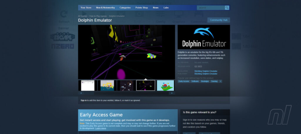 Dolphin Emulator Steam Emutori